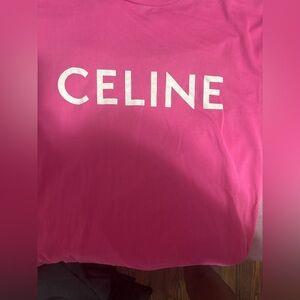 Celine Vibrant Pink Duvet Cover